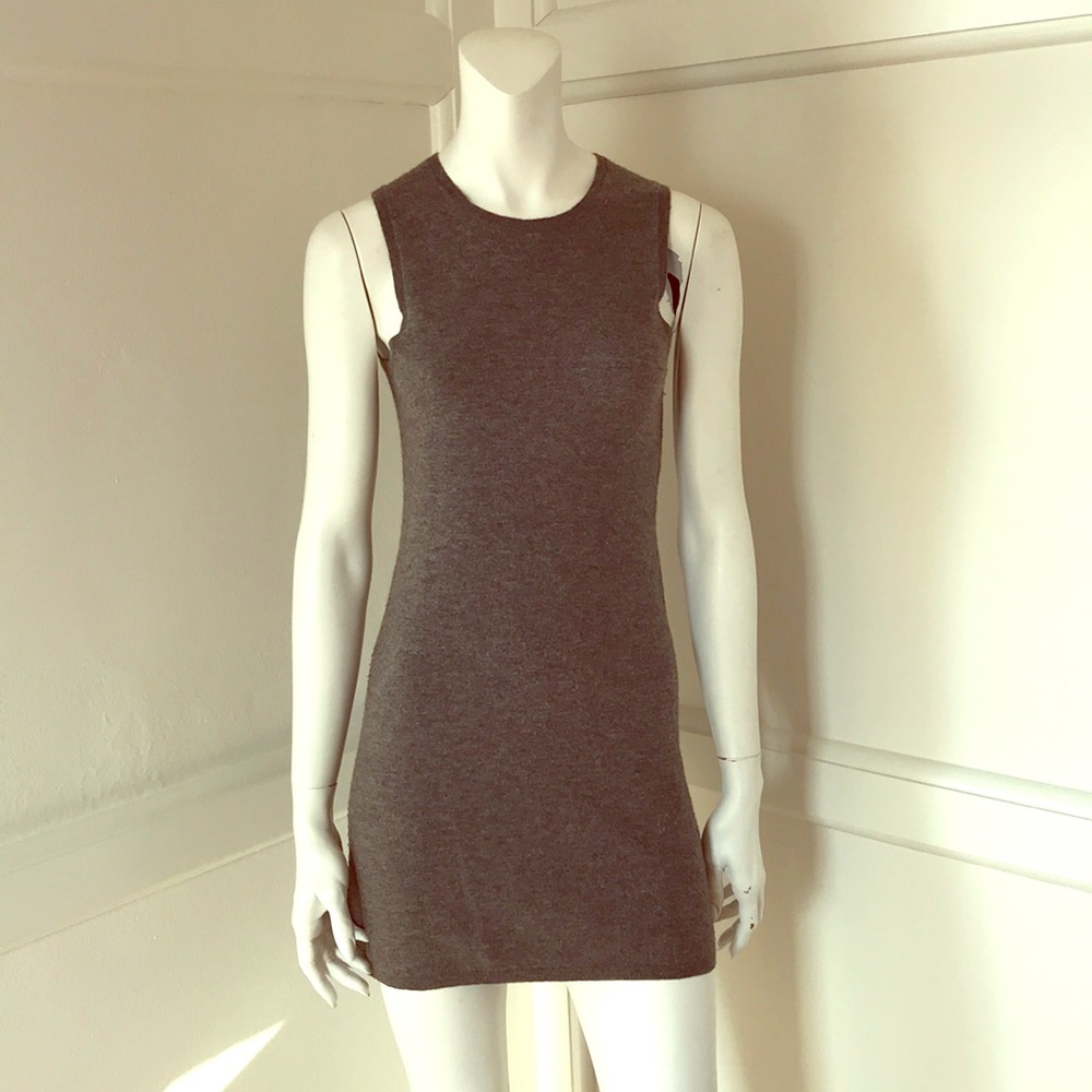 Ralph Lauren grey knit dress